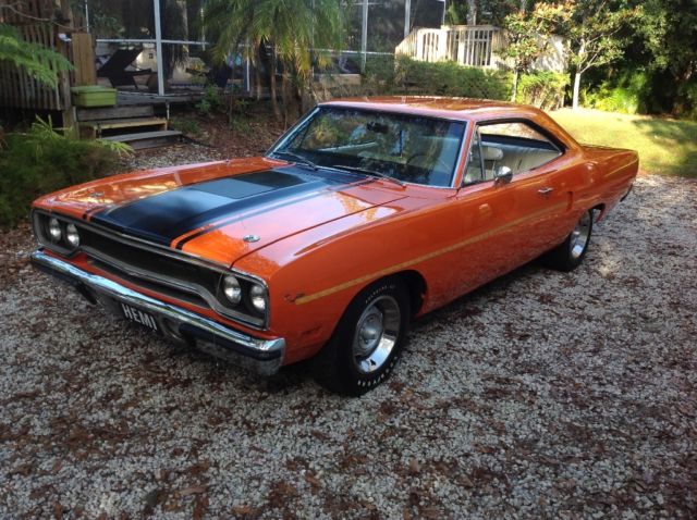1970 Hemi R code Roadrunner auto NO RESERVE numbers match 116 miles on frame off 1970 Plymouth Road Runner