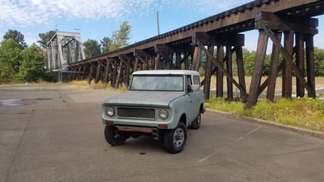 1970 IH International Harvester Scout 800B Factory V8 Automatic 4x4 1970 International Harvester Scout