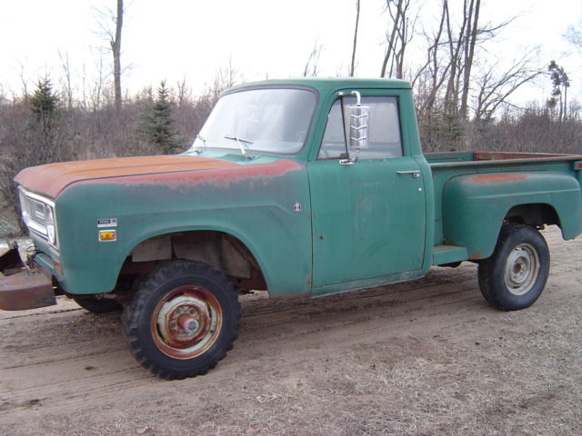 1970 IHC 4x4 Stepside Pickup ! 1970 International Harvester 4x4 Original