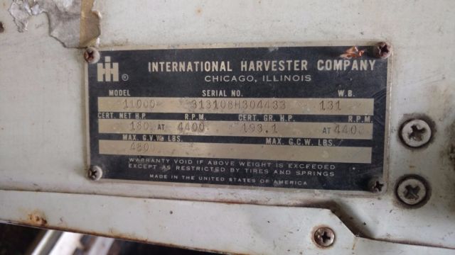 1970 International Harvester 1100D - photo 6