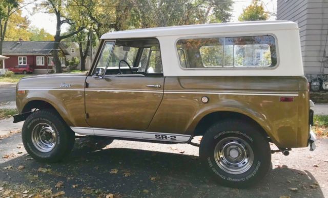1970 International Harvester Scout 800A Gold SR2 1970 International Harvester Scout Sr2