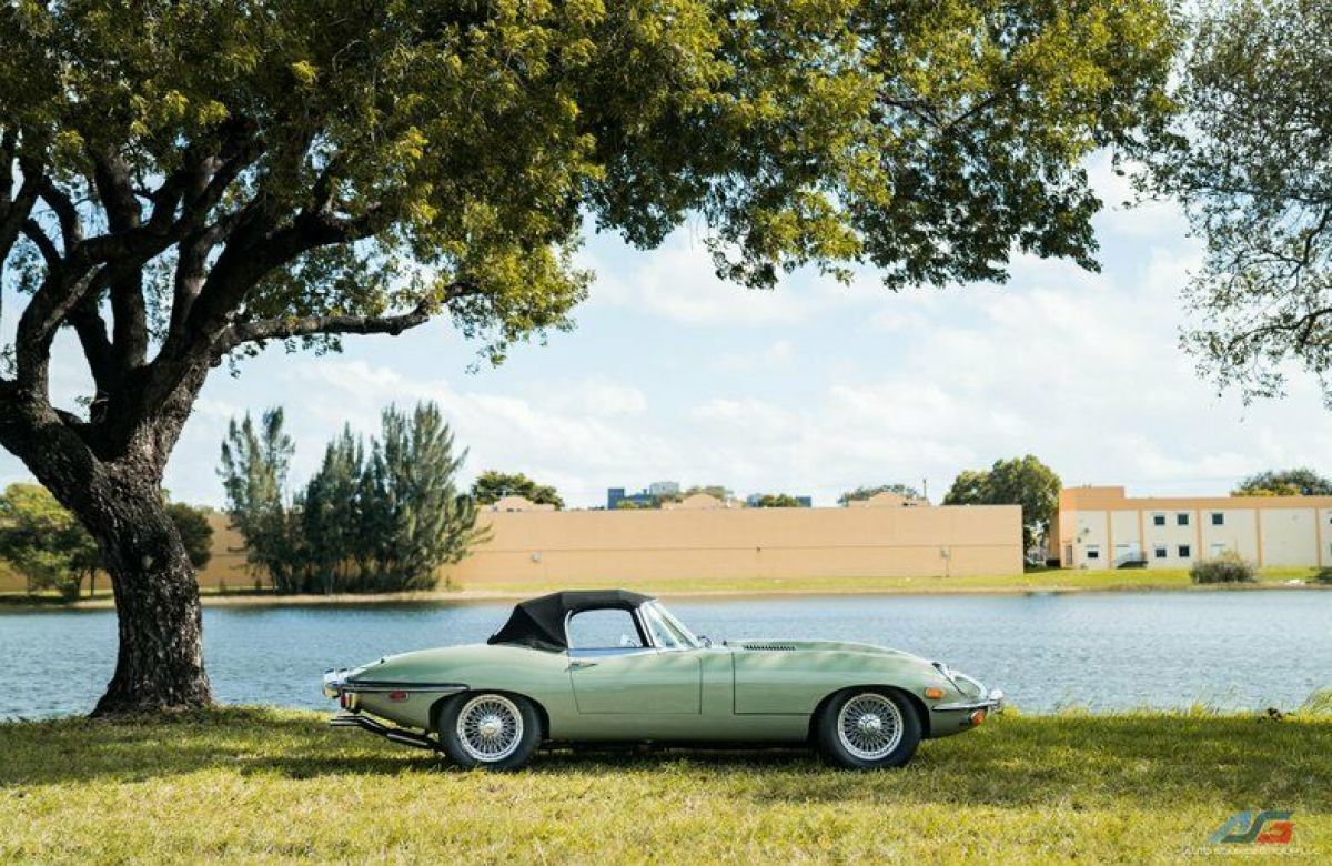 1970 Jaguar E-Type 0 Miles Willow Green 4.2 Liter DOHC Inline 6 4 Speed Manual 1970 Jaguar E-Type