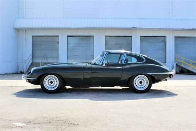 1970 Jaguar E-Type 1 Miles British Racing Green Coupe 4.2 Stroked 4 Speed 1970 Jaguar E-Type