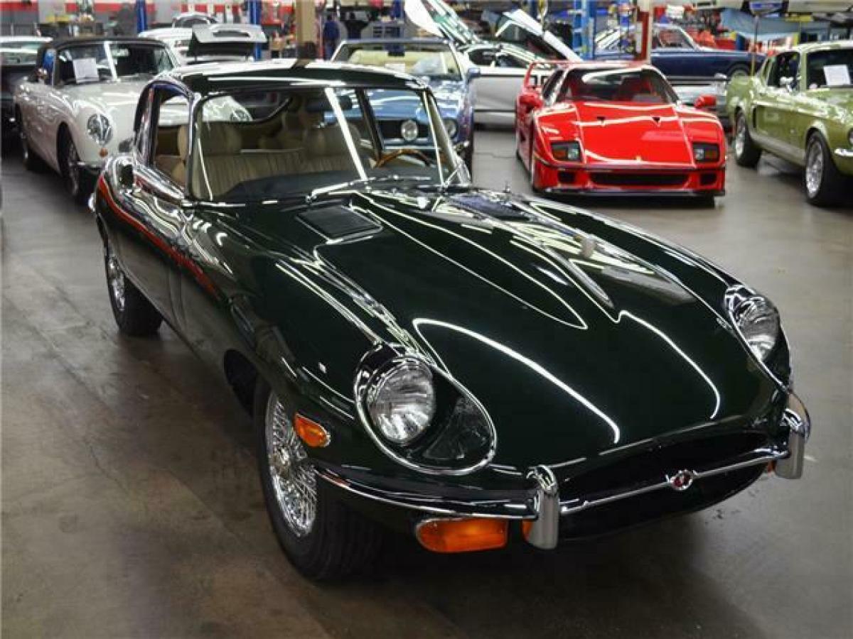 1970 Jaguar E-Type 4.2 Liter Series 2 2+2 Coupe 31057 Miles British Racing Green 1970 Jaguar E-Type 4.2 Liter Series 2 2+2 Coupe