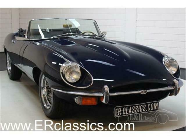 1970 Jaguar E-Type convertible 11167 Miles blue 4235 Manual 1970 Jaguar E-Type convertible