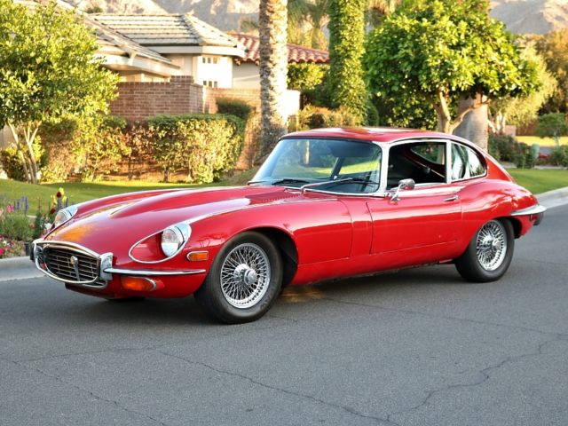 1970 Jaguar E Type xke Racing Red Excellent Daily Drive Clean of rust 1970 Jaguar E-Type