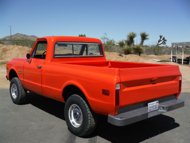 1970 Chevrolet Other Pickups @ NO RESERVE !!! K10 SHORTBED FLEETSIDE 4X4 - photo 5