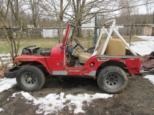 1970 KAISER JEEP CJ5. 225 BUICK V6. DANA 44 REAR. CLEAR TITLE. 4X4. CJ-5. 1970 Jeep CJ