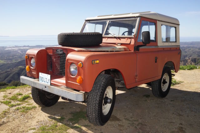 1970 Land-Rover Series 2a (IIa) 88", wonderful condition 1970 Land Rover Series 2a, SIIa