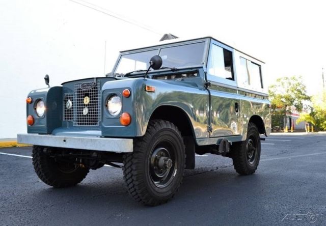 1970 Land Rover Series IIA 88 2286cc 4 cylinder engine, manual transmission, 4X4 - photo 13