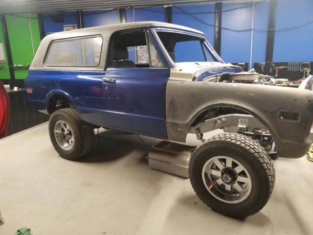 1970 lifted blazer new 454 turbo 400 lots of new parts needs finished. 1970 Chevrolet Blazer Cst