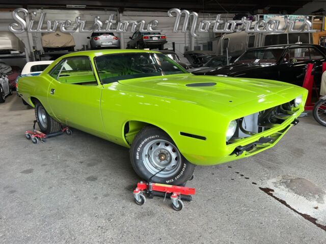 1970 Lime Green 440 Six Pack Project Car Valuable Asset 1970 Plymouth 'Cuda
