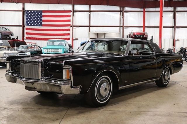 1970 Lincoln Continental Mark III 62729 Miles Black Coupe 460ci V8 Automatic 1970 Lincoln Continental Mark III