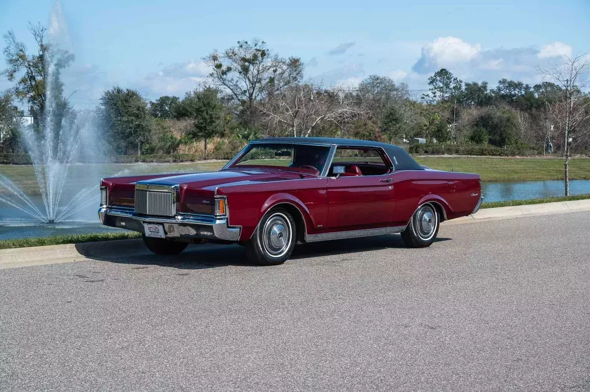 1970 Lincoln Continental Mark III Continental Low Miles Burgundy 1970 Lincoln Continental Mark III Continental Low Miles