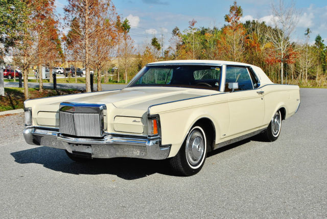 1970 Lincoln Continental Mark III Well Documented Mostly Original Rare Classic 1970 Lincoln Mark Series Continental Mark III Loaded AC Build Sheet Leather