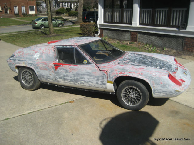 1970 Lotus Europa S2 project NO RESERVE! 1970 Lotus Europa S2