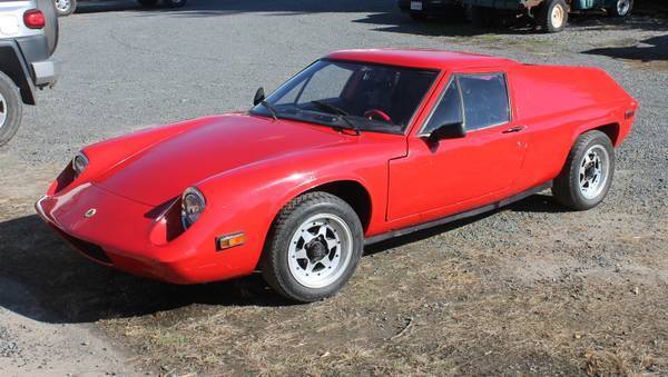 1970 Lotus Europa Type 54 Rare European Body 1970 Lotus Other