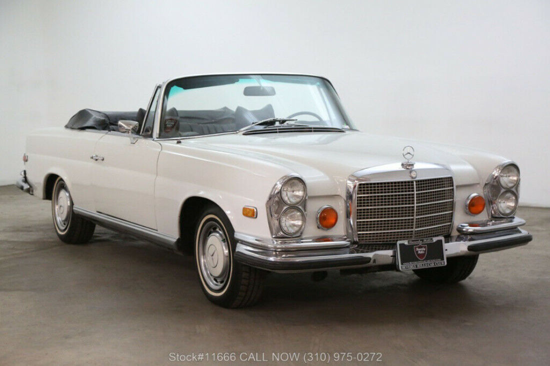1970 Low Grille Cabriolet Used Automatic 1970 Mercedes-Benz 200-Series Low Grille Cabriolet