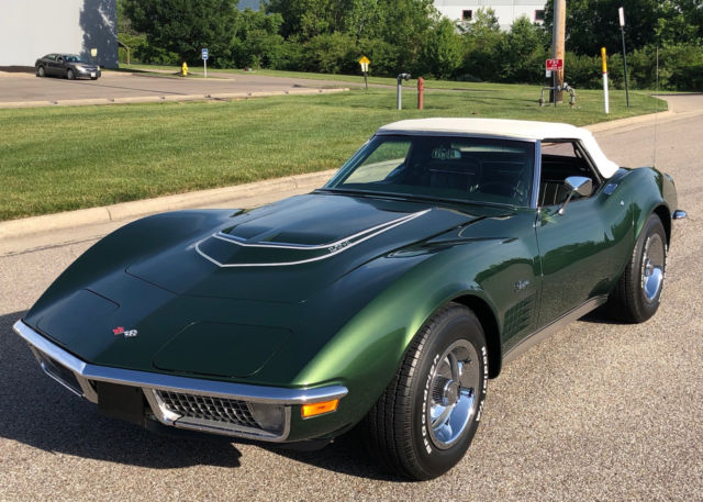 1970 LT-1 370 HP w/ Original Motor, Numbers Matching, Full Restoration 1970 Chevrolet Corvette LT-1