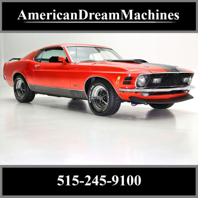 1970 Ford Mustang Mach 1, 351 Cleveland, 4 Speed, Marti Report