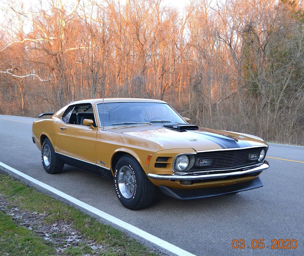 1970 Ford Mustang MACH 1 351 SHAKER AUTO PS PDB AC MATCHING - photo 11