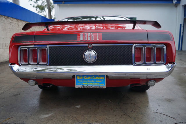 1970 Ford Mustang MACH 1 351 4 BBL V8 WITH SHAKER HOOD! - photo 10