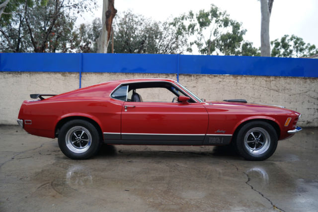 1970 Ford Mustang MACH 1 351 4 BBL V8 WITH SHAKER HOOD! - photo 5