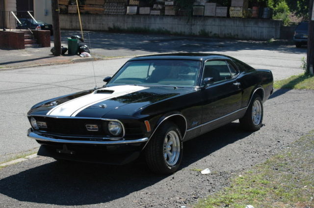 1970 Mach I Black Automatic Restored 351 Cleveland Great Car Great Driver 1970 Ford Mach 1