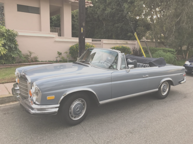 1970 MERCEDES 280SE Cabriolet 1970 Mercedes-Benz 200-Series Silver