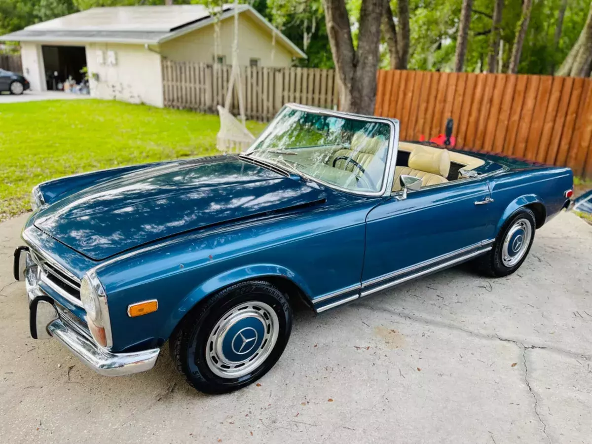 1970 Mercedes Benz 280 SL Pagoda W113 Roadster Barn Garage Find NO RESERVE 1970 Mercedes-Benz SL-Class