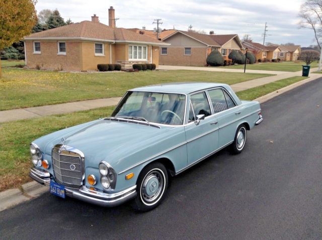 1970 Mercedes benz 280s All original excellent condition W108 1970 Mercedes-Benz 200-Series 280s