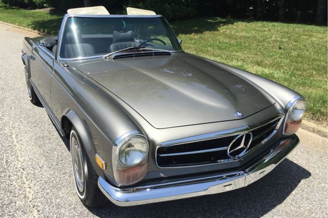 1970 Mercedes Benz 280SL 94544 Miles GRAY CONVERTIBLE 6 CYLINDER AUTOMATIC 1970 Mercedes-Benz SL-Class --