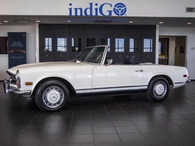 1970 Mercedes Benz 280SL Pagoda Automatic Restored 43k Miles Ivory White 1971 Mercedes-Benz SL-Class