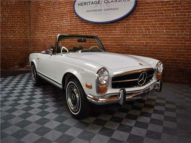 1970 Mercedes Benz 280SL, White with 103157 Miles available now! 1970 Mercedes-Benz SL-Class Pagoda