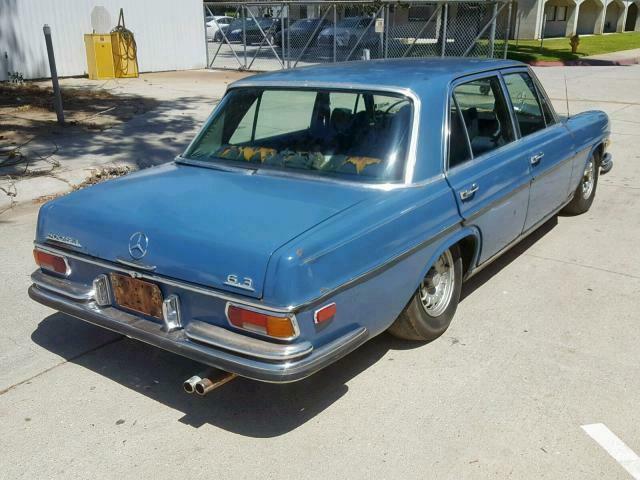 1970 Mercedes-Benz 300-Series Clean Title/AC Power windows, steering - photo 4