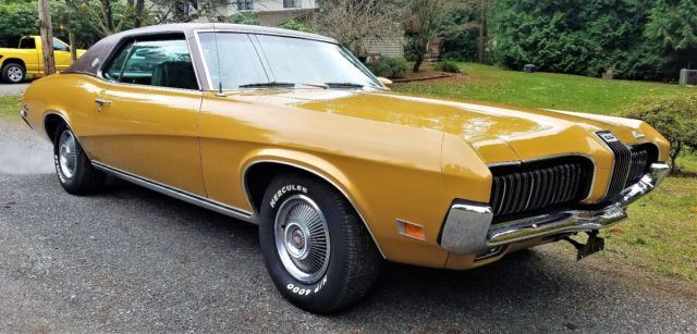 1970 MERCURY COUGAR 351-C, FMX TRANS, ORIGINAL SURVIVOR, HOT ROD 1970 Mercury Cougar XR-7
