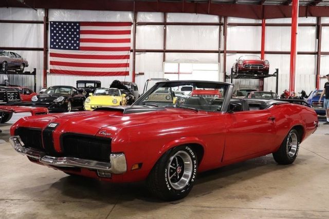 1970 Mercury Cougar 51092 Miles Red Convertible 351cid V8 Automatic 1970 Mercury Cougar --