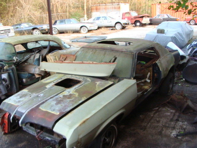 1970 Mercury Cougar Eliminator, with Sunroof and Ram Air 1970 Mercury Cougar Eliminator