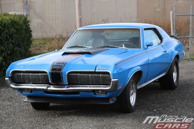 1970 Mercury Cougar - Grabber Blue - Stroker! 1970 Mercury Cougar