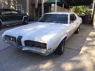 1970 Mercury Cougar white 1970 Mercury Cougar