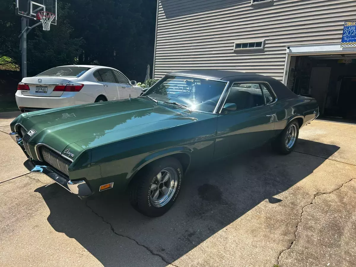 1970 Mercury Cougar with original 351C and 3 speed automatic FMX transmission 1970 Mercury Cougar