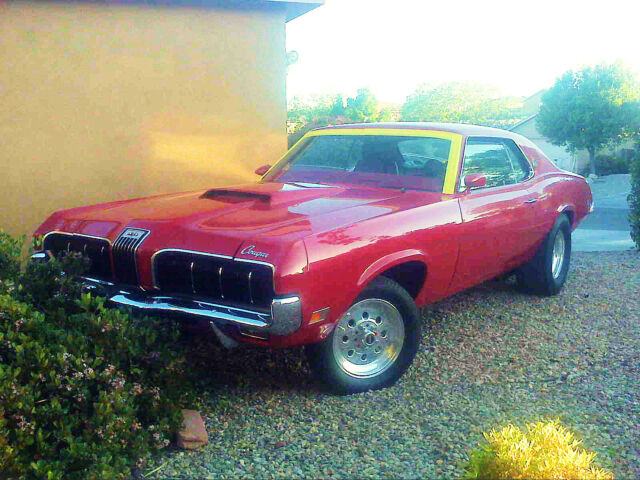 1970 Mercury Cougar XR7 351 Cobra Jet Engine 9 Inch Detroit Locker Red on Red!!! 1970 Mercury Cougar XR-7