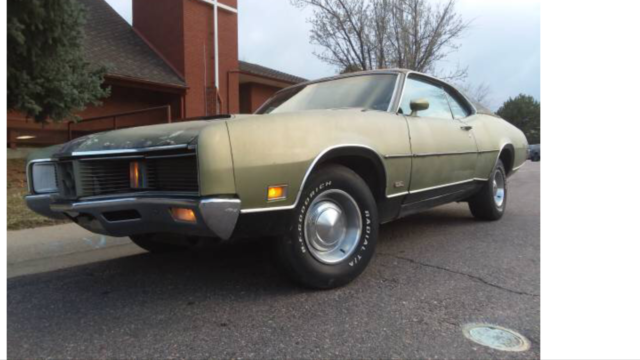 1970 MERCURY CYCLONE GT HIDEAWAY LIGHTS 1970 Mercury Cyclone