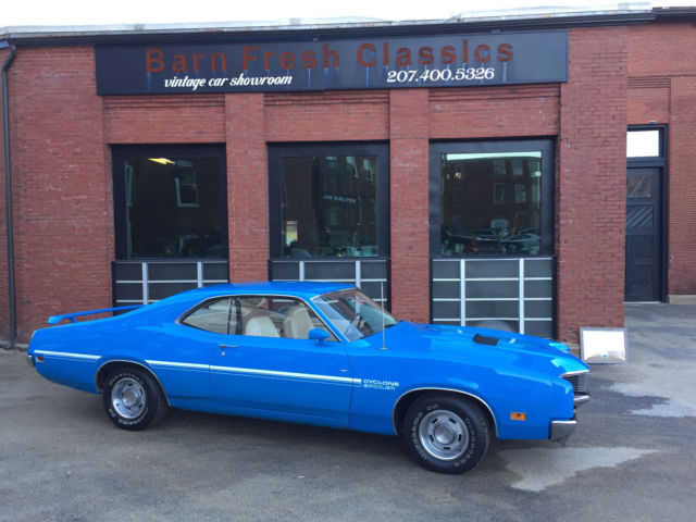 1970 MERCURY CYCLONE SPOILER FACTORY 429 COBRA JET FACTORY 4 SPEED 1 OF 865 L@@K 1970 Mercury Cyclone Spoiler Spoiler