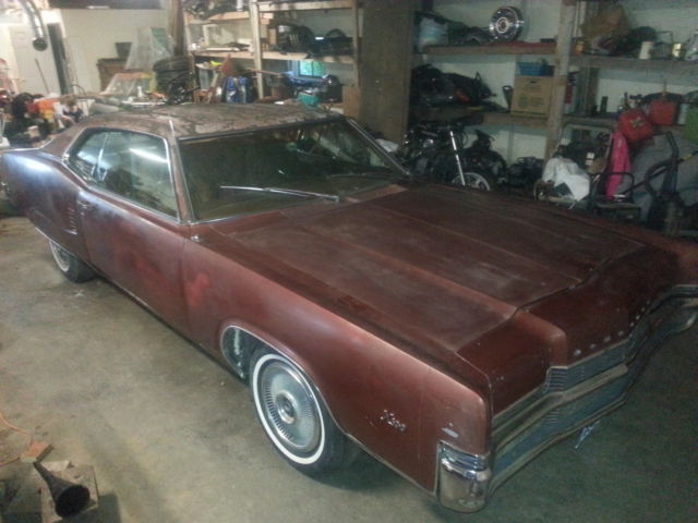 1970 Mercury Marauder X100 Ford 429 auto buckets a/c last plated '88 garage find 1970 Mercury Marauder