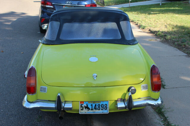 1970 MG MGB Black - photo 6