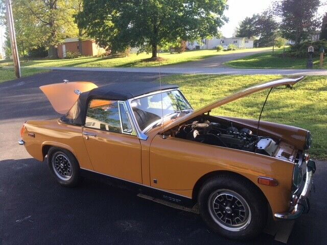 1970 MG Midget 8715 Original Miles Original Owner 1970 MG Midget
