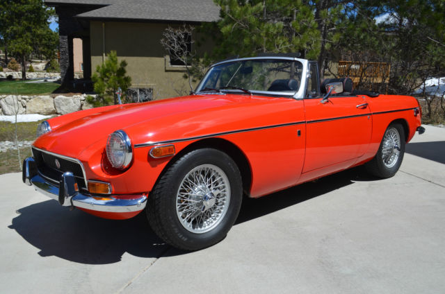 1970 MGB - No Rust Ever - 3rd Owner - Colorado 1970 MG MGB