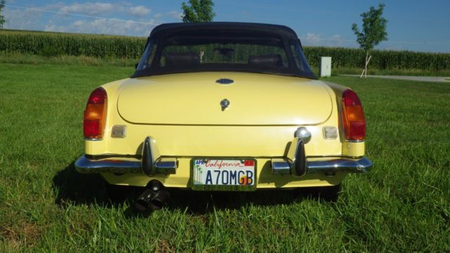 1970 MG MGB - photo 5