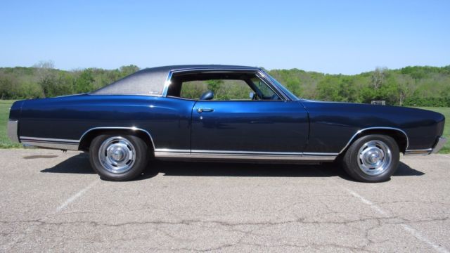 1970 Monte Carlo, 56K "Actual" miles, drives great, nice paint 1970 Chevrolet Monte Carlo